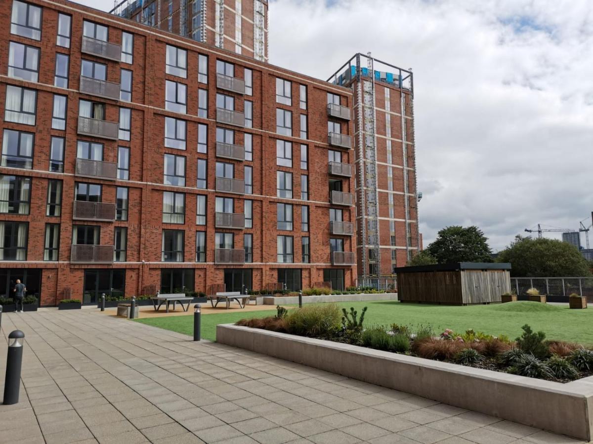 Manchester Media City By Charles Hope Buitenkant foto